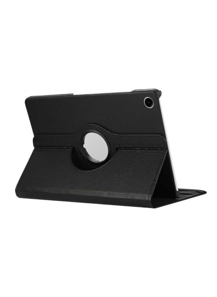 eGreen99 for Samsung Galaxy Tab A11 / A9 8.7 inch Case Cover, Multi-Angle Stand + 360 Rotating Bracket + Shockproof Leather Slim Protective Cover,Black - Image 4